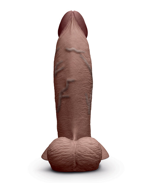 b-Vibe Slipskin 9" Girthy - Brown