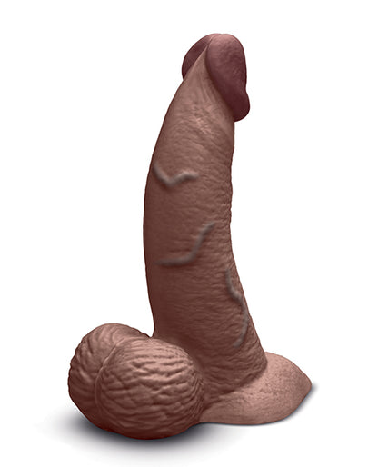 b-Vibe Slipskin 6.5" Curvy - Brown