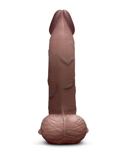 b-Vibe Slipskin 8" Curvy - Brown