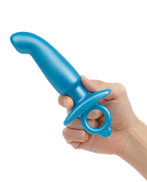 b-Vibe Butties Hither Tapered Prostate Plug - Blue