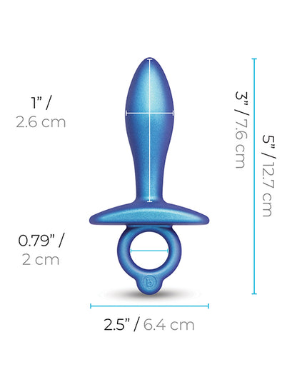 b-Vibe Slide Silicone Butt Plug