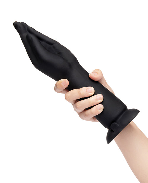 b-Vibe 10.5 Inch Vibrating Silicone Hand Fisting Dildo w/Suction Base