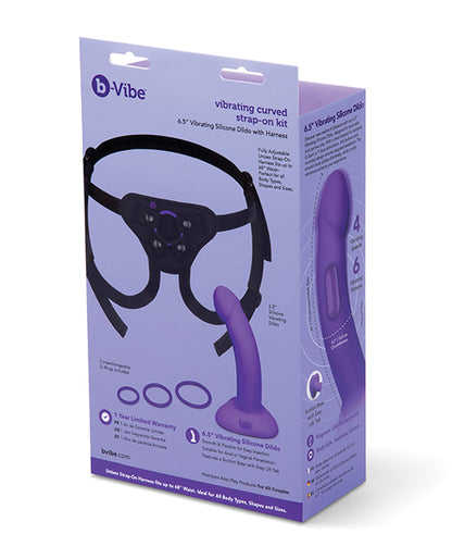 b-Vibe Curved Vibrating Strap-On Kit