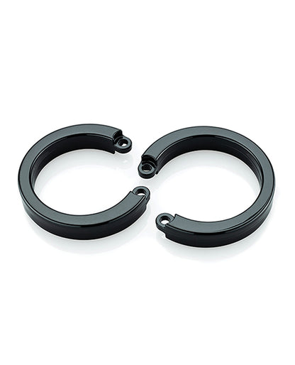 Cock Cage U-Ring 2 Pack - Black