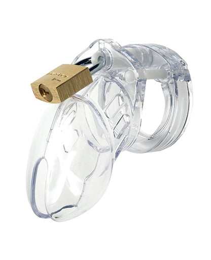 CB-6000S 2 1/2" Cock Cage & Lock Set - Clear