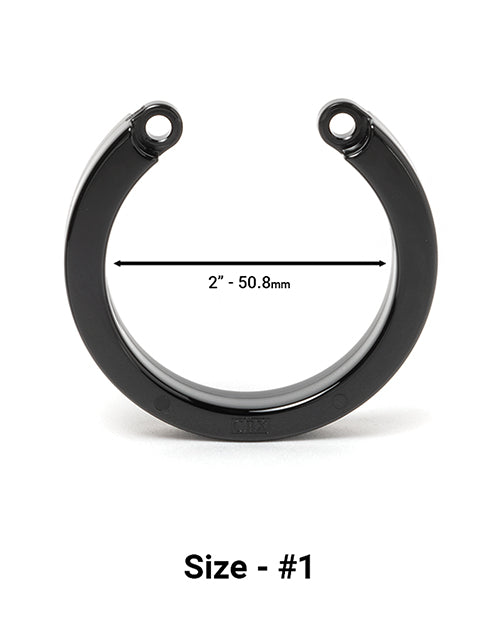 Cock Cage U-Ring #1 - Black