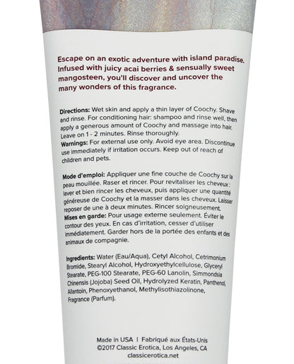 COOCHY Shave Cream - 12.5 oz Island Paradise