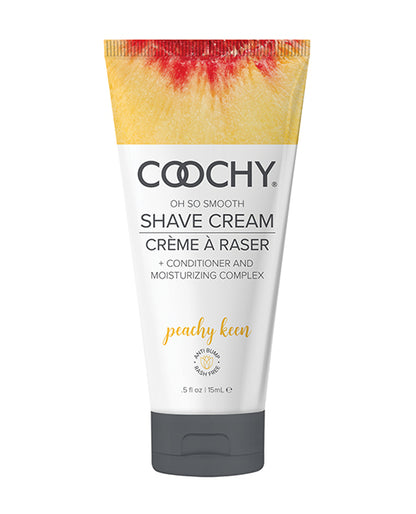 COOCHY Shave Cream - 0.5 oz Peachy Keen