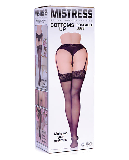 Curve Toys Mistress Bottom's Up Poseable Legs - Drop Ship Only