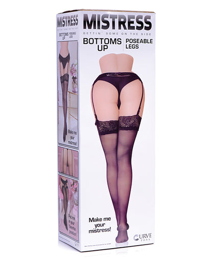 Curve Toys Mistress Bottom's Up Poseable Legs - Drop Ship Only