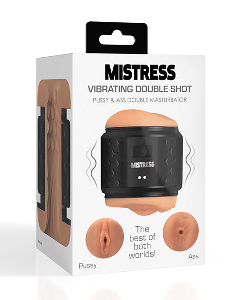 Curve Toys Mistress Vibrating Double Shot Pussy & Ass