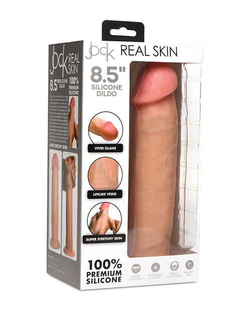 Curve Toys Jock Real Skin Silicone 8.5" Dildo