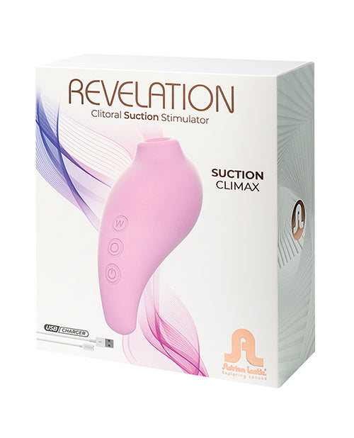 Adrien Lastic Revelation Clitoral Suction Stimulator - Pink