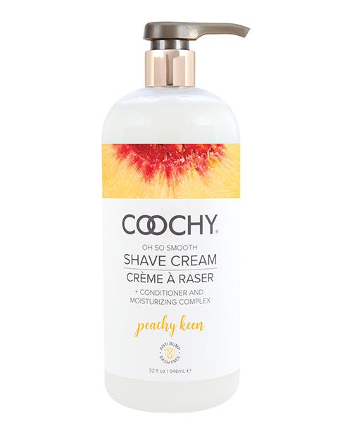 COOCHY Shave Cream - 32 oz Peachy Keen