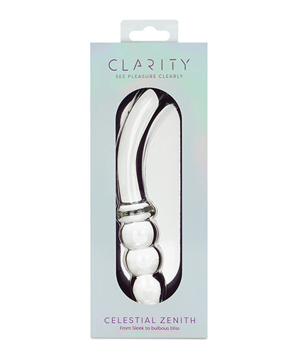 Clarity Glass Dildo - Celestial Zenith