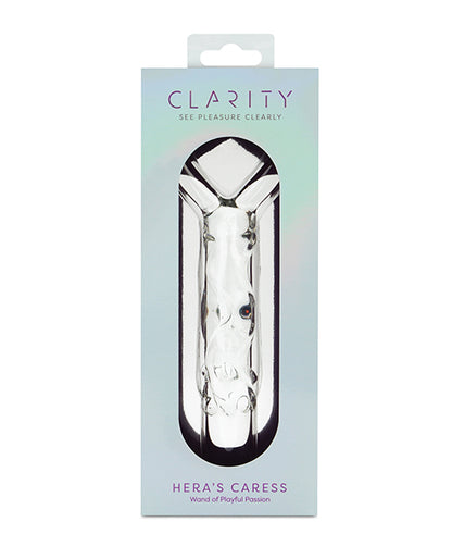 Clarity Glass Dildo - Hera's Caress