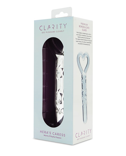 Clarity Glass Dildo - Hera's Caress