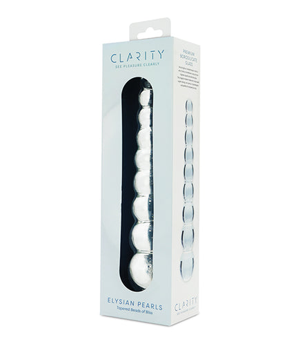 Clarity Glass Dildo - Elysian Pearls