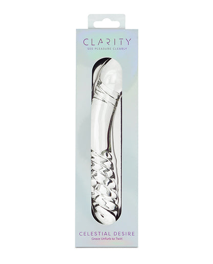 Clarity Glass Dildo - Celestial Desire