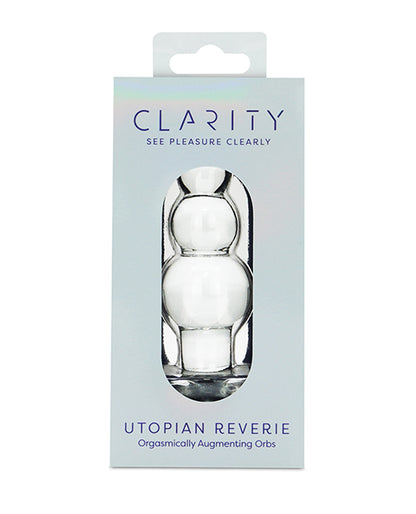 Clarity Glass Dildo - Utopian Reverie