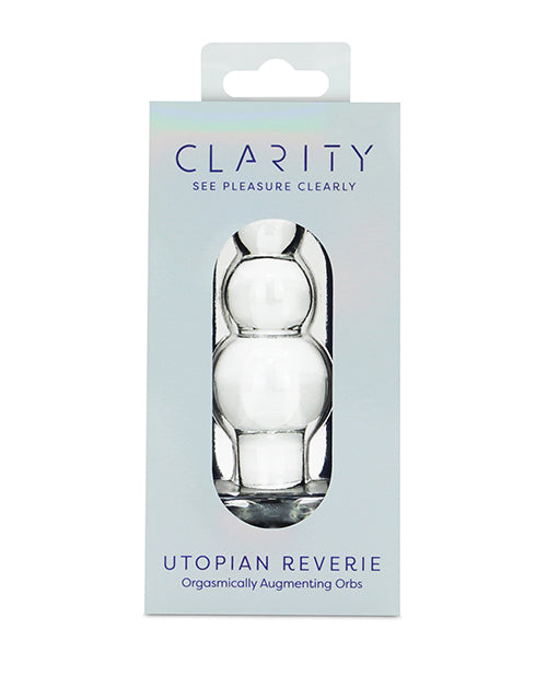 Clarity Glass Dildo - Utopian Reverie