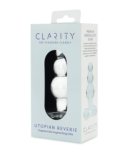 Clarity Glass Dildo - Utopian Reverie