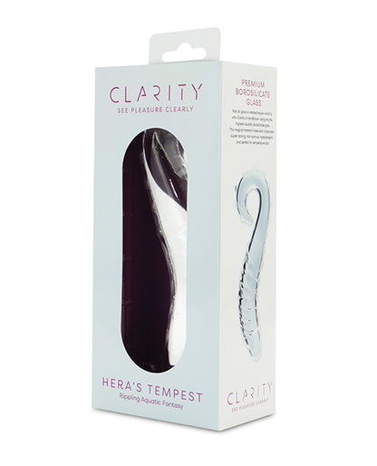 Clarity Glass Dildo - Hera's Tempest