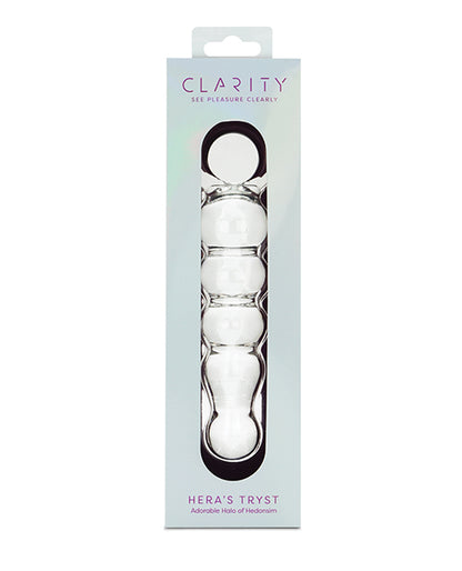 Clarity Glass Dildo - Hera's Tryst