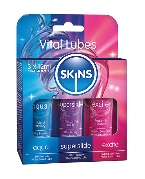 Creative Conceptions Skins Vital Lubes - 12 ml Tubes Pack of 3 - Image 3