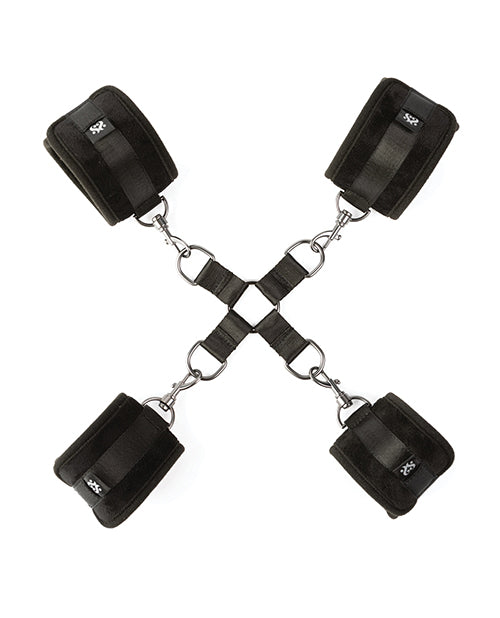 Sei Mio Hog Tied & Satisfied Hog Tie & Cuff Set - Black