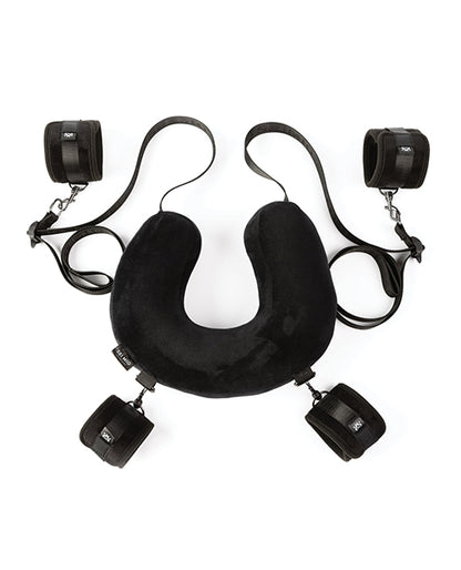 Sei Mio Comfortably in Control Deluxe Sex Position Restraint System - Black