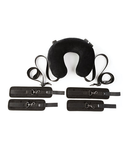 Sei Mio Comfortably in Control Deluxe Sex Position Restraint System - Black