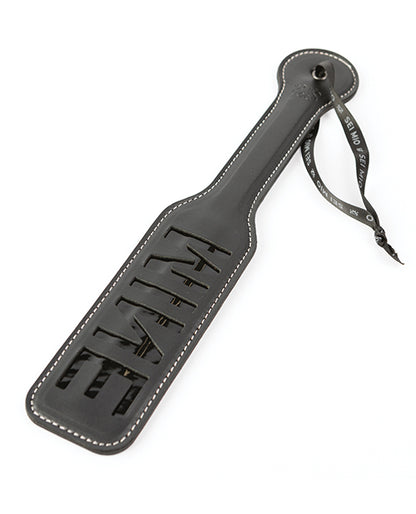 Sei Mio You're All Mine Impression Spanking Paddle - Black
