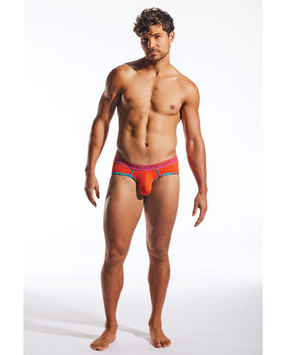 Cocksox Cocksox Contour Pouch Sports Brief - Sunset Orange XL - Image 4