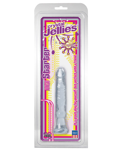 Crystal Jellies 5.5" Anal Starter - Clear