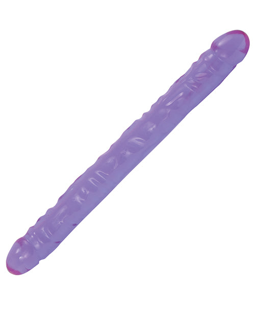 Crystal Jellies 18" Double Dong - Purple