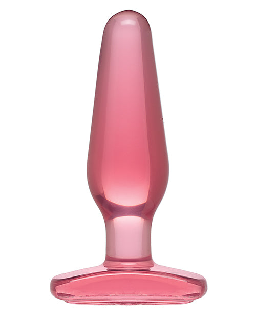 Crystal Jellies Butt Plug - Medium Pink