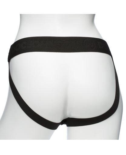 Body Extensions Be Aroused Vibrating 2 Piece Strap On Set