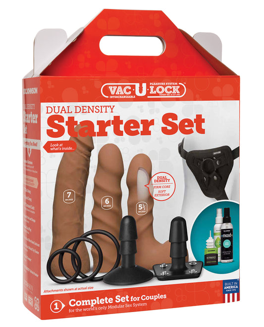 Vac-U-Lock Dual Density Starter Set - Caramel