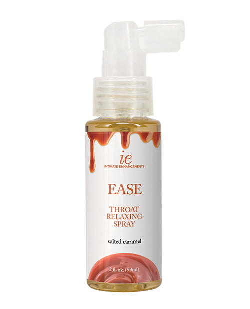 Intimate Enhancements Ease Throat Relaxing Spray - Salted Caramel 2 oz