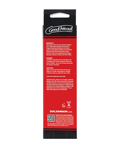 GoodHead GoodHead Oral Gel - 4 oz Sweet Strawberry - Image 3