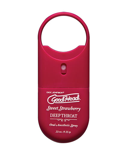 GoodHead Deep Throat Spray To-Go - Strawberry