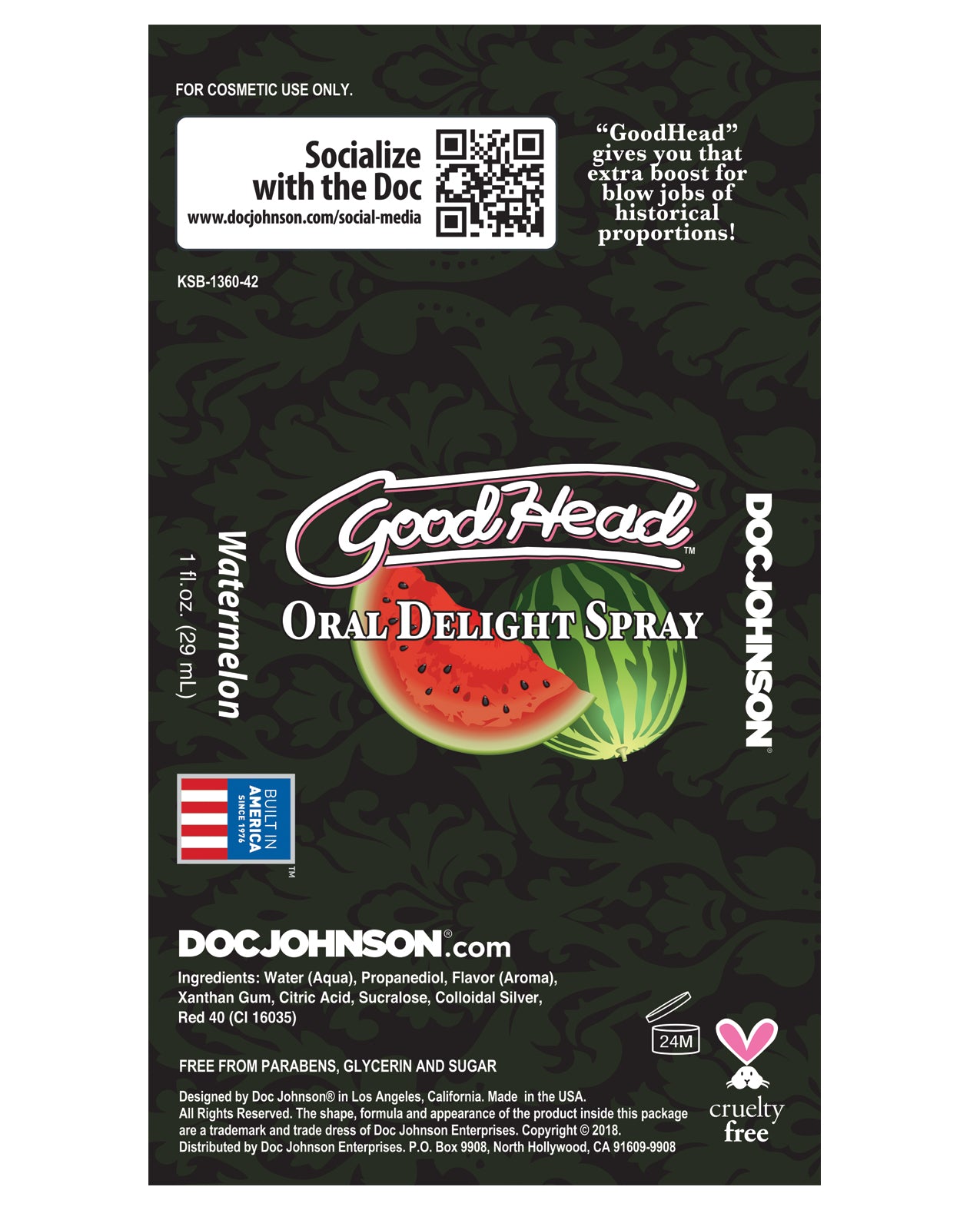 GoodHead GoodHead Oral Delight Spray - Watermelon - Image 3