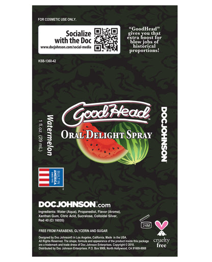 GoodHead GoodHead Oral Delight Spray - Watermelon - Image 3