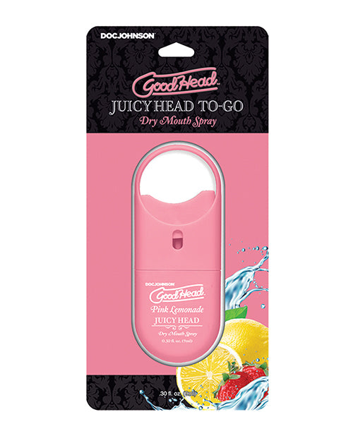 GoodHead Juicy Head Dry Mouth Spray To Go - .30 oz Pink Lemonade