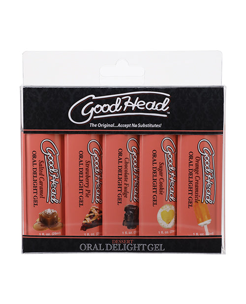 GoodHead GoodHead Dessert Oral Delight Gel - Asst. Flavors Pack of 5 - Image 2