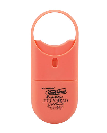 GoodHead Juicy Head Cocktails Dry Mouth Spray To-Go - Peach Bellini