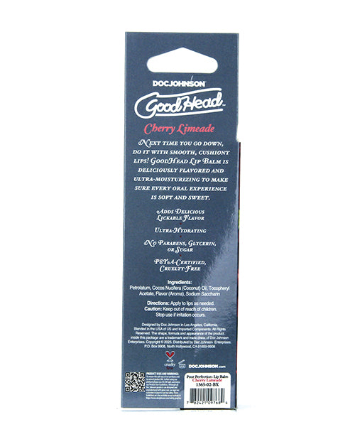 GoodHead GoodHead Pout Perfection Lip Balm - Cherry Limeade - Image 4