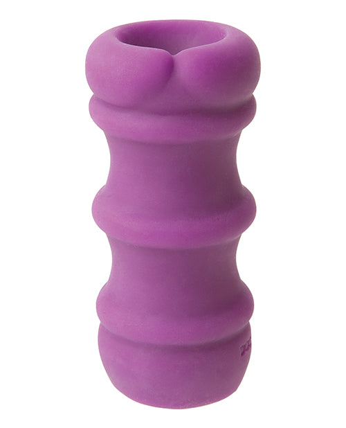 Mood ULTRASKYN Thick Ribbed Stroker - Purple