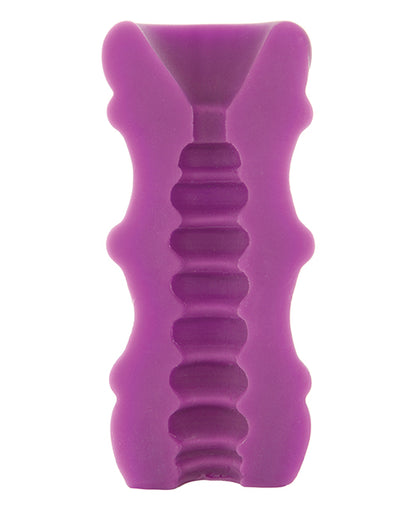 Mood ULTRASKYN Thick Ribbed Stroker - Purple